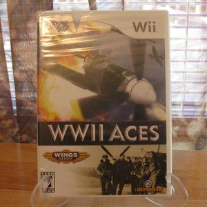 WWII Aces Use on Wii Platform Publisher: Destineer Genre: Flight Simulation New